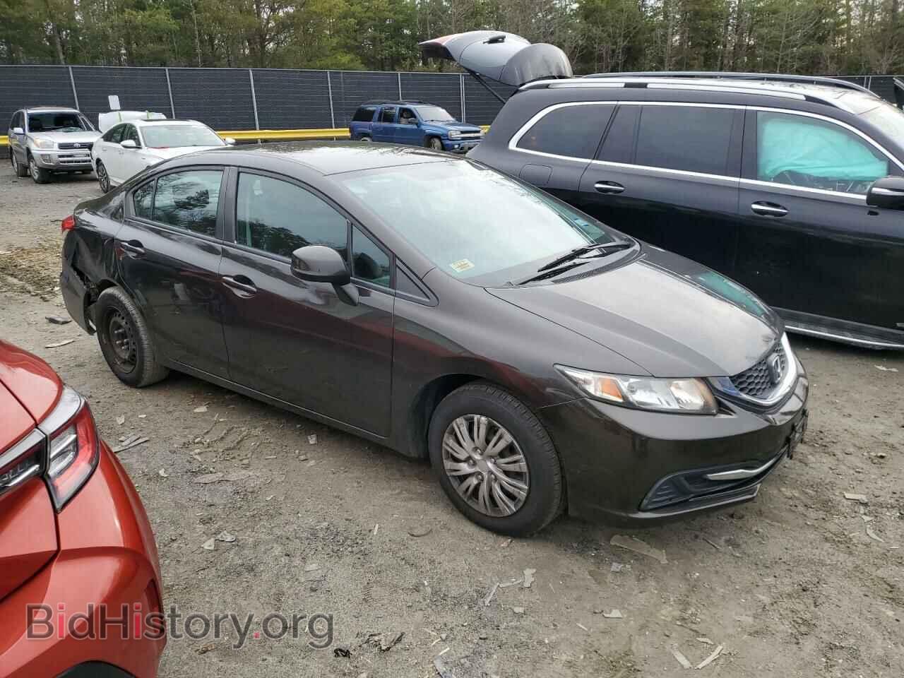 2013 HONDA CIVIC - VIN: 19XFB2F50DE033421 - Фото 4