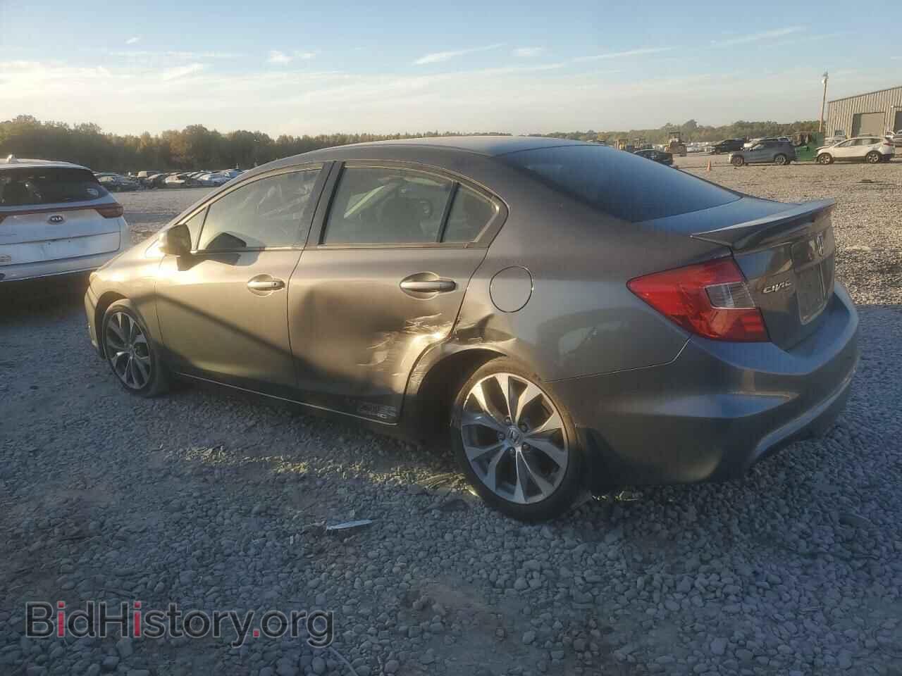 2012 HONDA CIVIC - VIN: 2HGFB6E52CH700390 - Фото 2