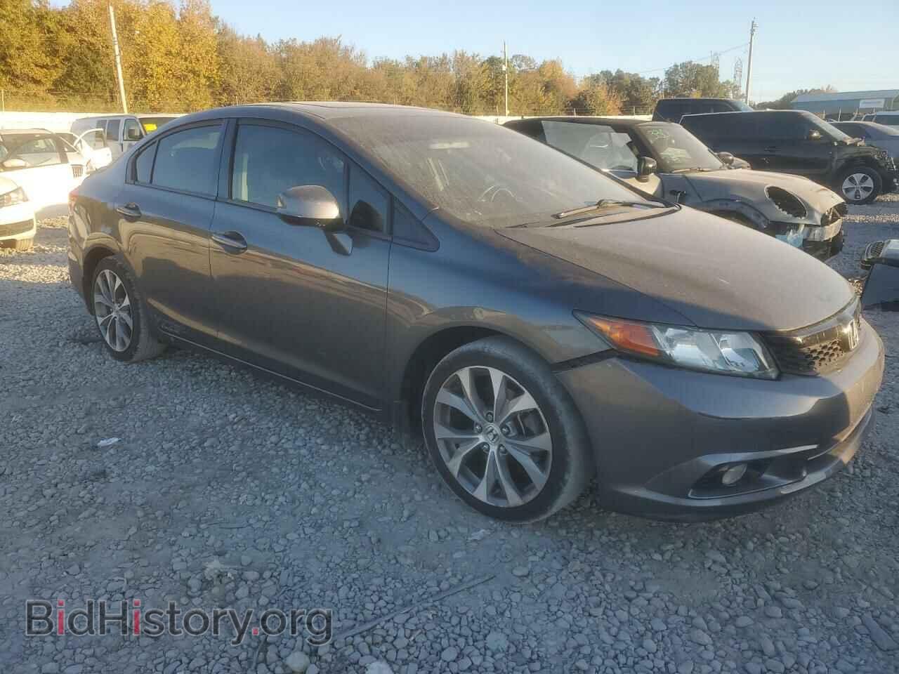 2012 HONDA CIVIC - VIN: 2HGFB6E52CH700390 - Фото 4