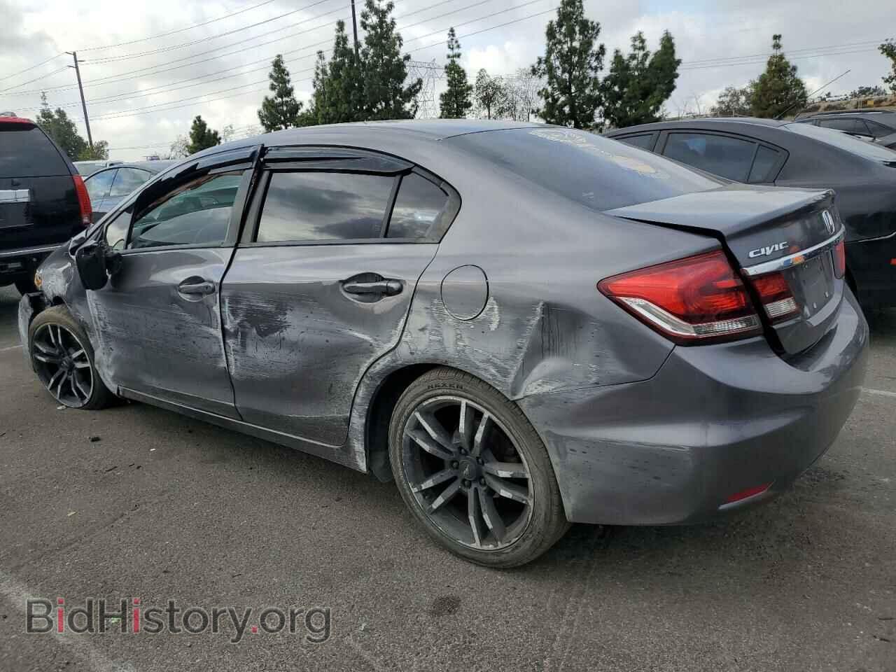 2015 HONDA CIVIC - VIN: 19XFB2F83FE208547 - Фото 2