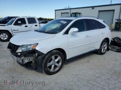 2011 Lexus RX350 350, белый — VIN 2T2BK1BA3BC107918, Copart