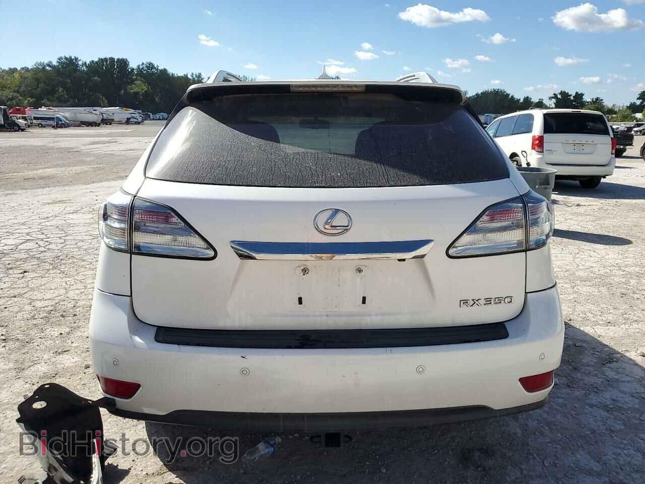 2011 LEXUS RX350 - VIN: 2T2BK1BA3BC107918 - Фото 6
