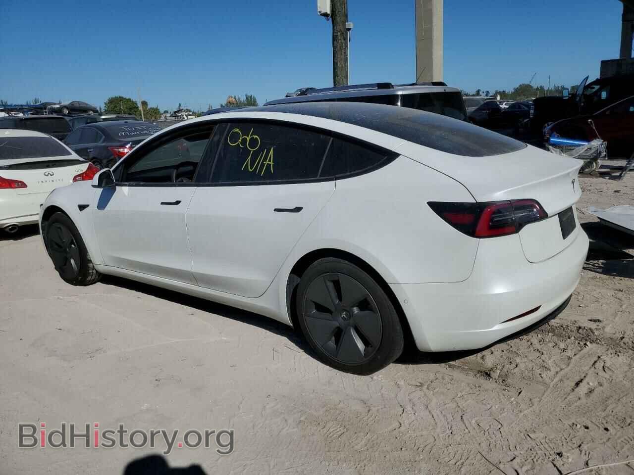 2021 TESLA MODEL 3 - VIN: 5YJ3E1EA2MF955573 - Фото 2