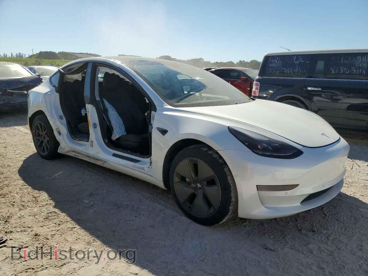 2021 TESLA MODEL 3 - VIN: 5YJ3E1EA2MF955573 - Фото 4