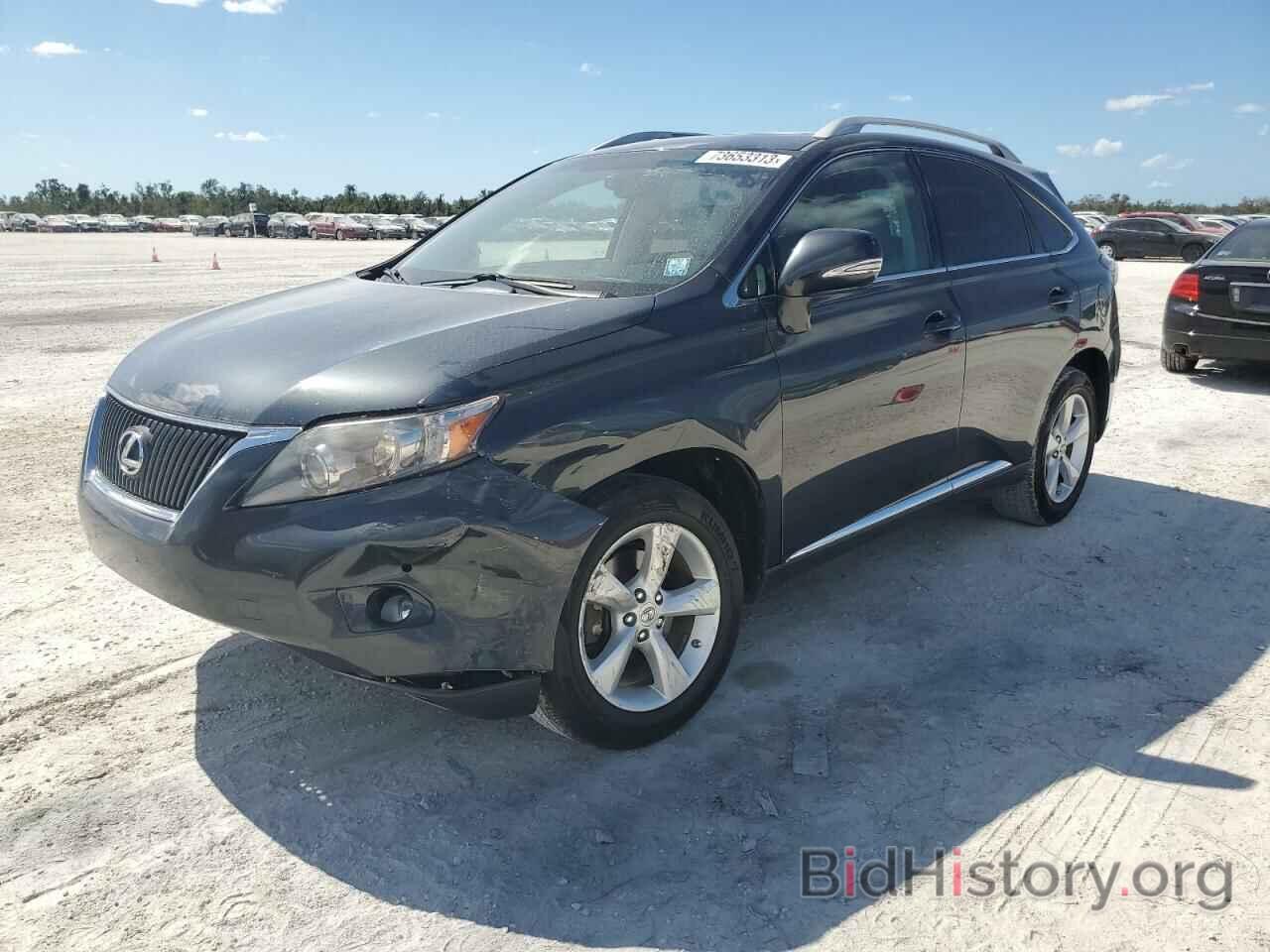Report 2T2BK1BA7BC097796 LEXUS RX350 2011 CHARCOAL GAS price and