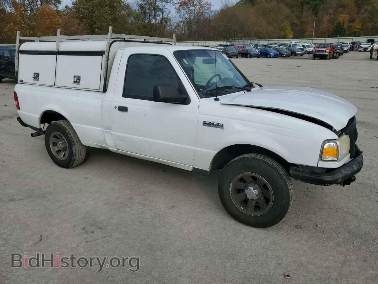 Report 1FTYR10U18PA02490 FORD RANGER 2008 WHITE GAS - price and damage ...