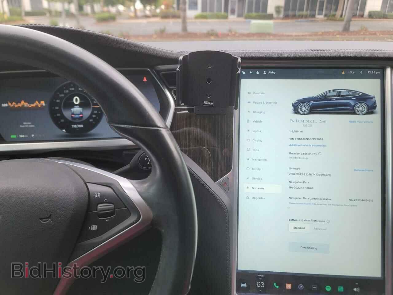2013 TESLA MODEL S - VIN: 5YJSA1CN5DFP23692 - Photo 8