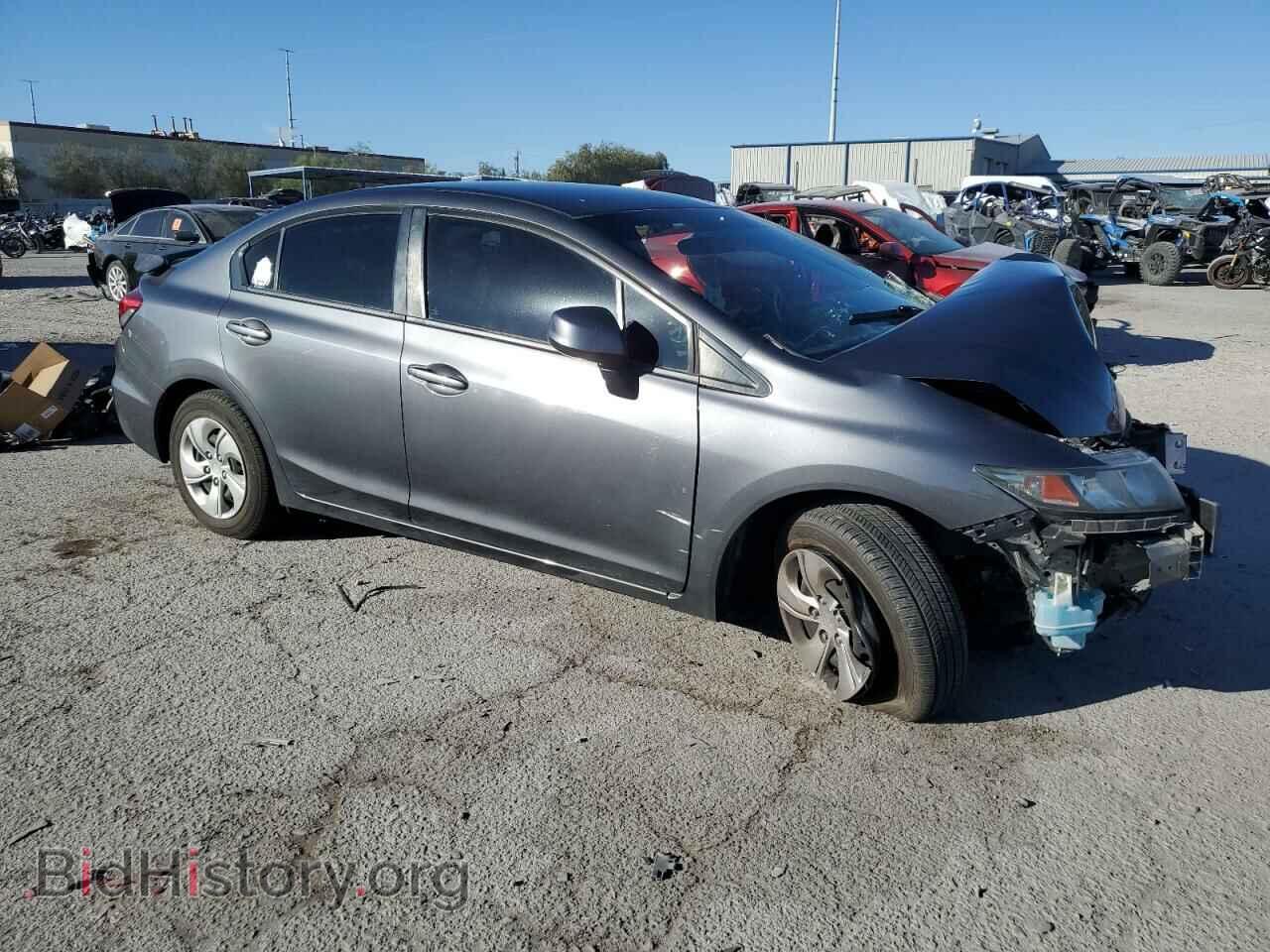 2013 HONDA CIVIC - VIN: 19XFB2F53DE015351 - Фото 4