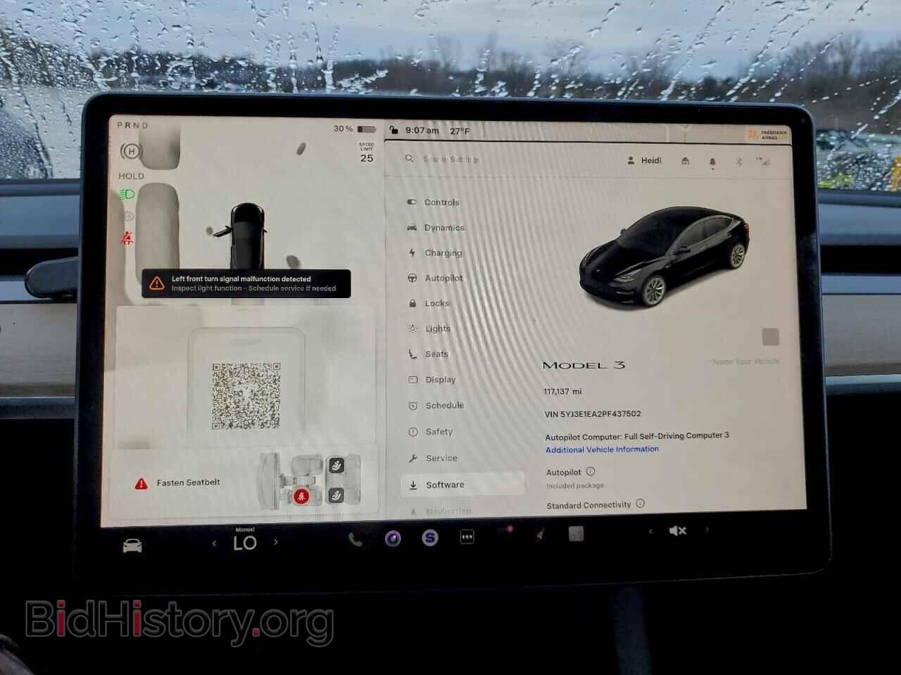 2023 TESLA MODEL 3 - VIN: 5YJ3E1EA2PF437502 - Photo 9