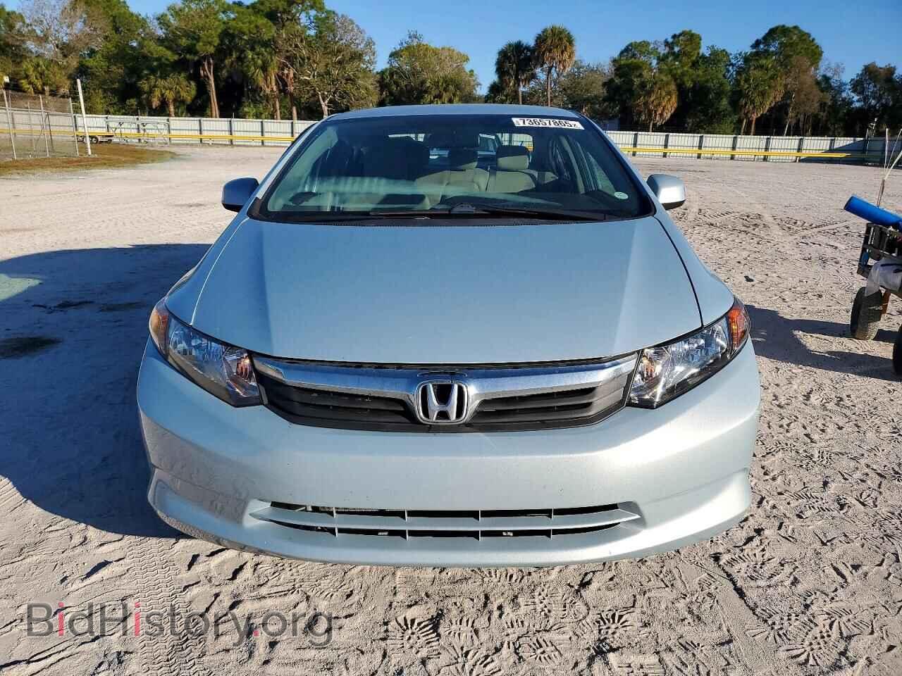 2012 HONDA CIVIC - VIN: 19XFB2F50CE072511 - Фото 5