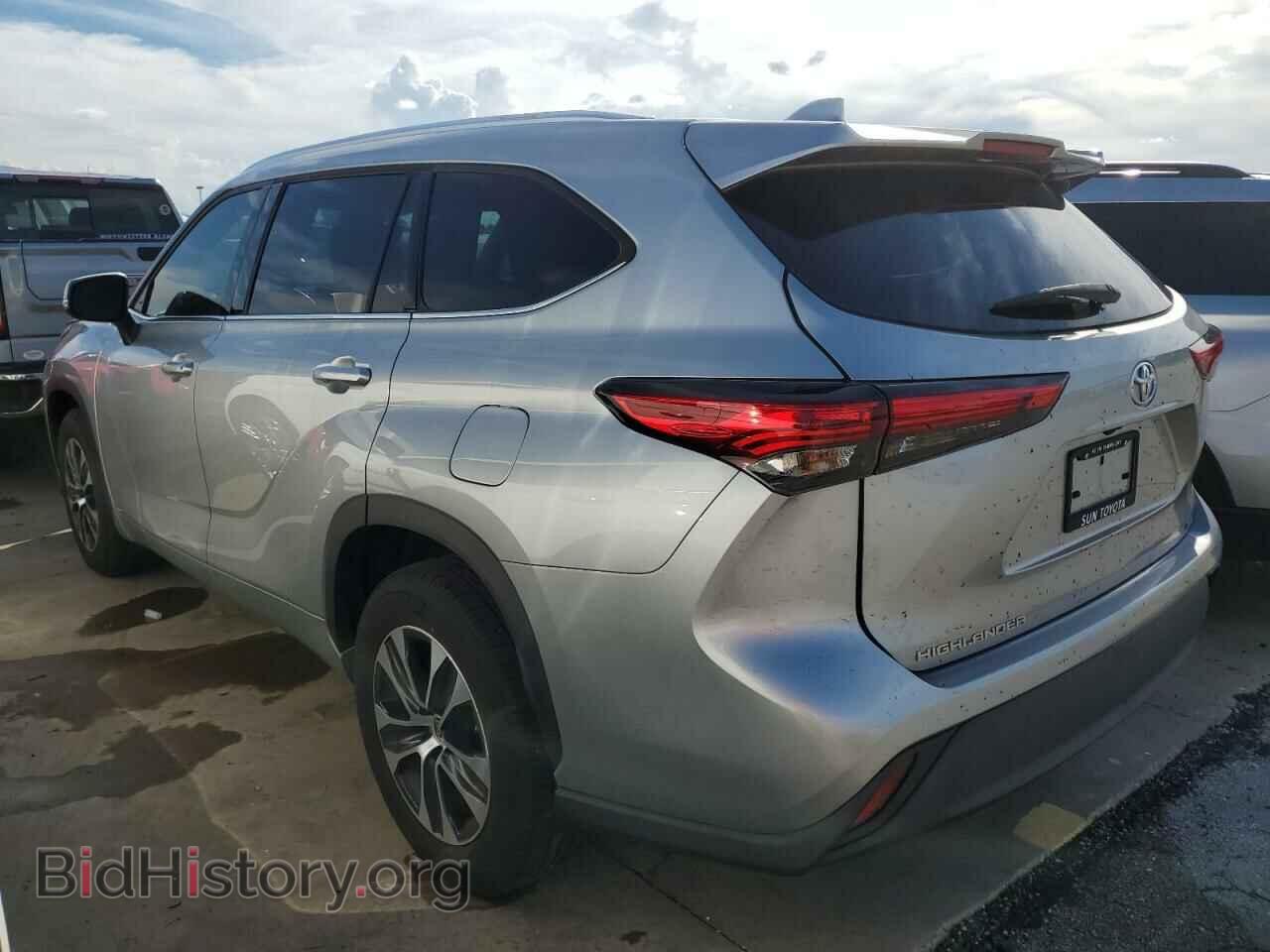 2021 TOYOTA HIGHLANDER - VIN: 5TDGZRAH3MS077199 - Фото 2