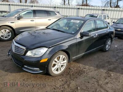 2012 Mercedes-Benz C-CLASS C 300 4MAT, черный — VIN WDDGF8BB8CF898803, Copart