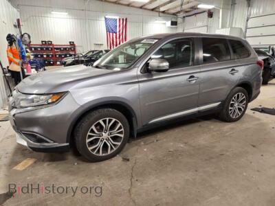 2017 Mitsubishi OUTLANDER SE, gray — VIN JA4AZ3A37HZ036337, Copart
