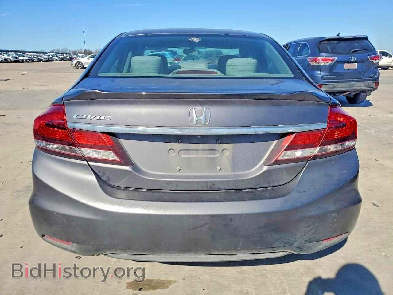 2014 HONDA CIVIC - VIN: 19XFB2F84EE037161 - Фото 6