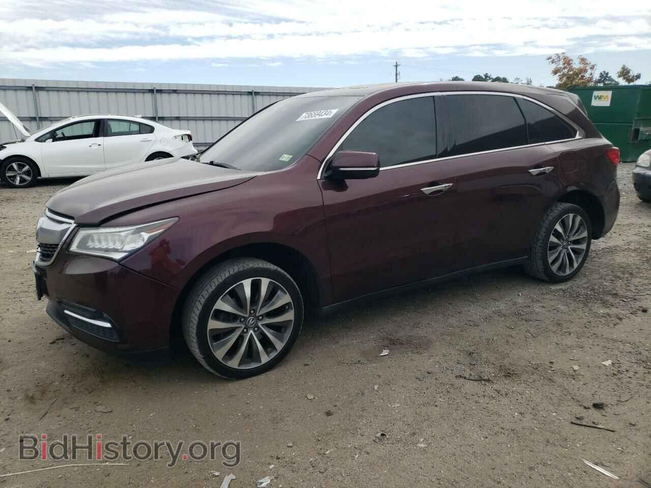 Фотография 5FRYD4H42GB049104 - ACURA MDX 2016