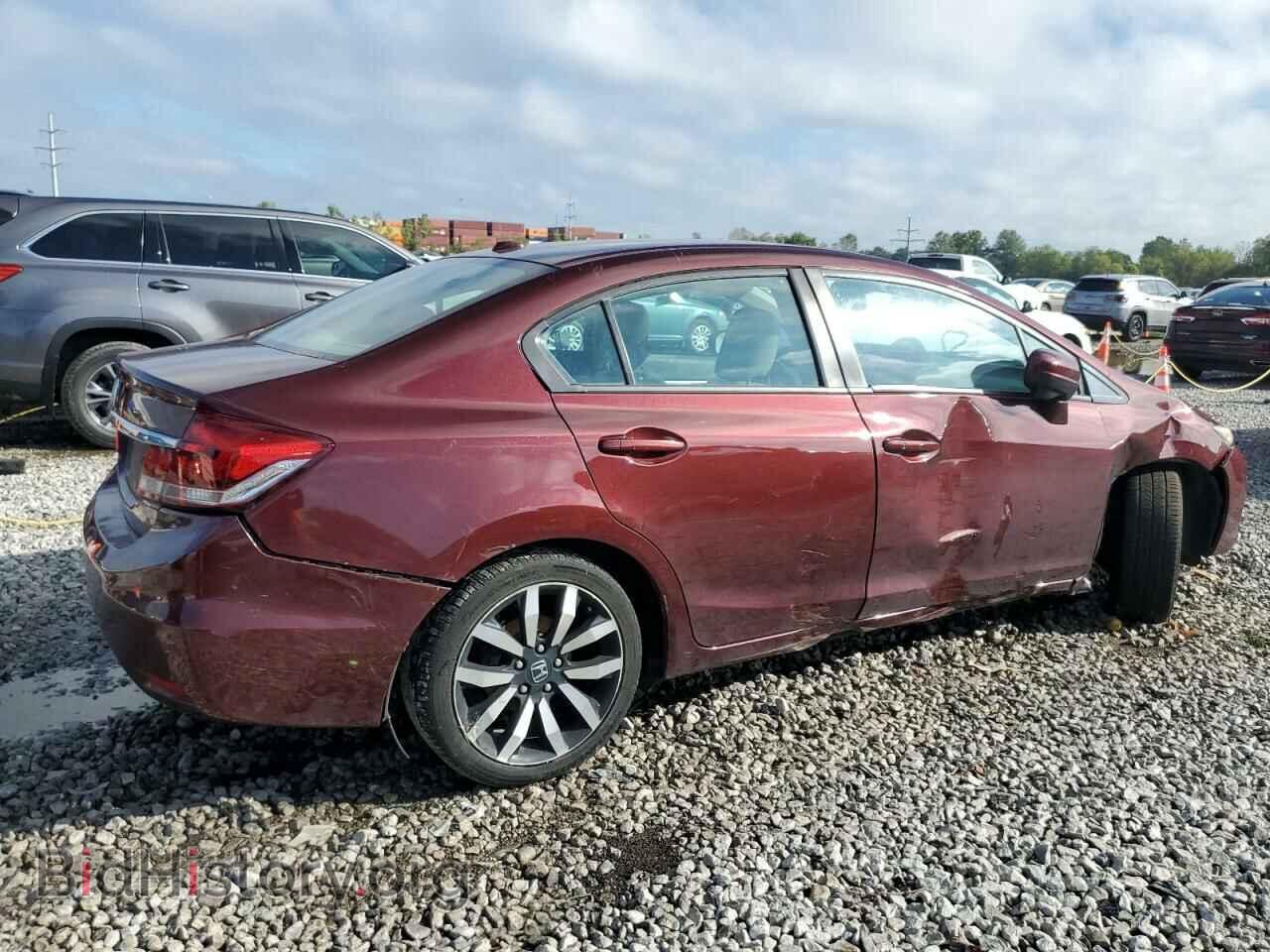 2015 HONDA CIVIC - VIN: 2HGFB2F93FH554211 - Фото 3