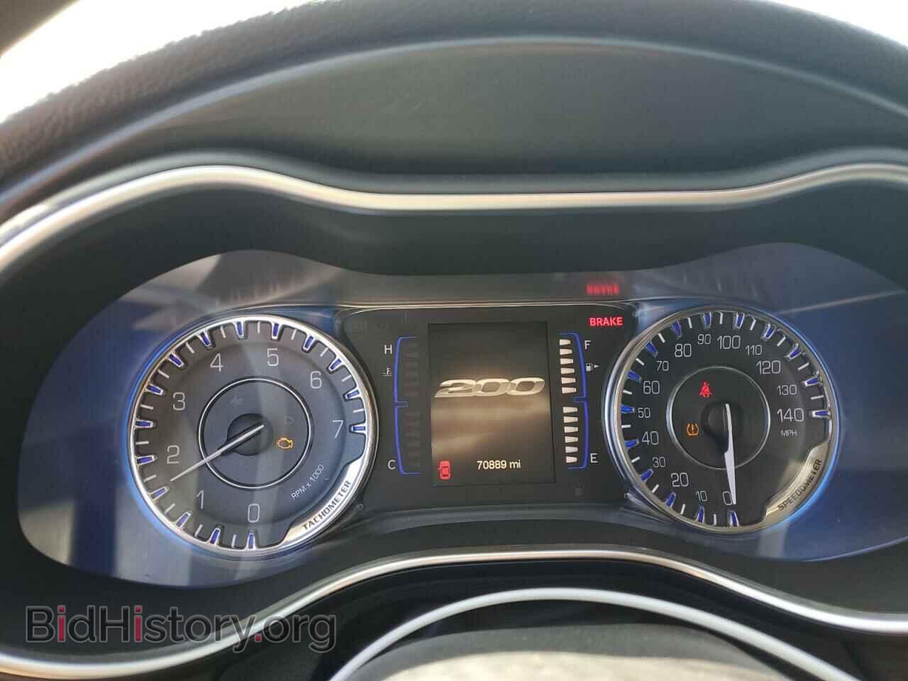 2017 CHRYSLER 200 - VIN: 1C3CCCAB6HN506294 - Фото 9