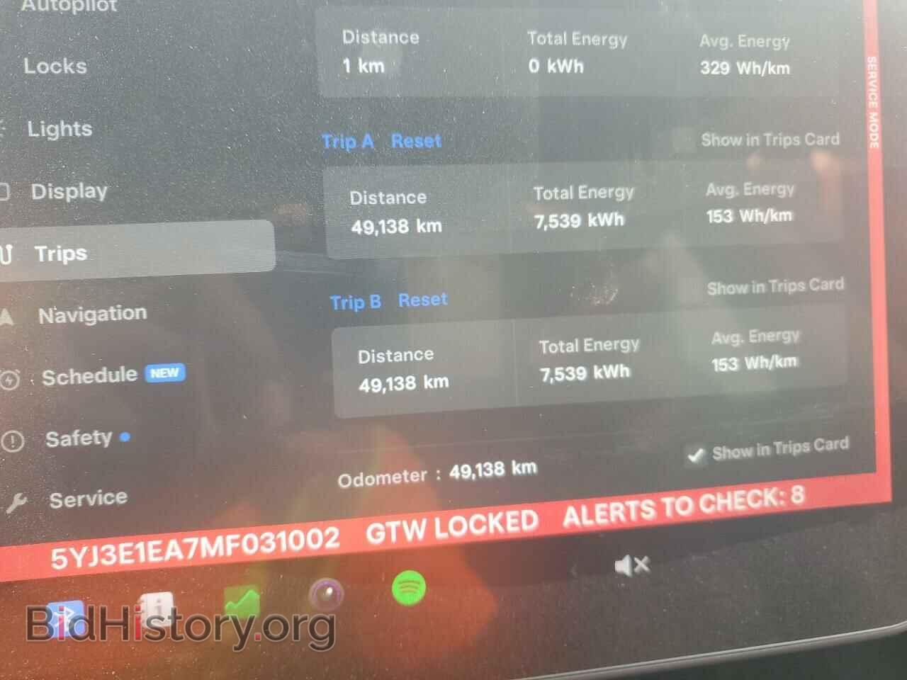 2021 TESLA MODEL 3 - VIN: 5YJ3E1EA7MF031002 - Photo 9