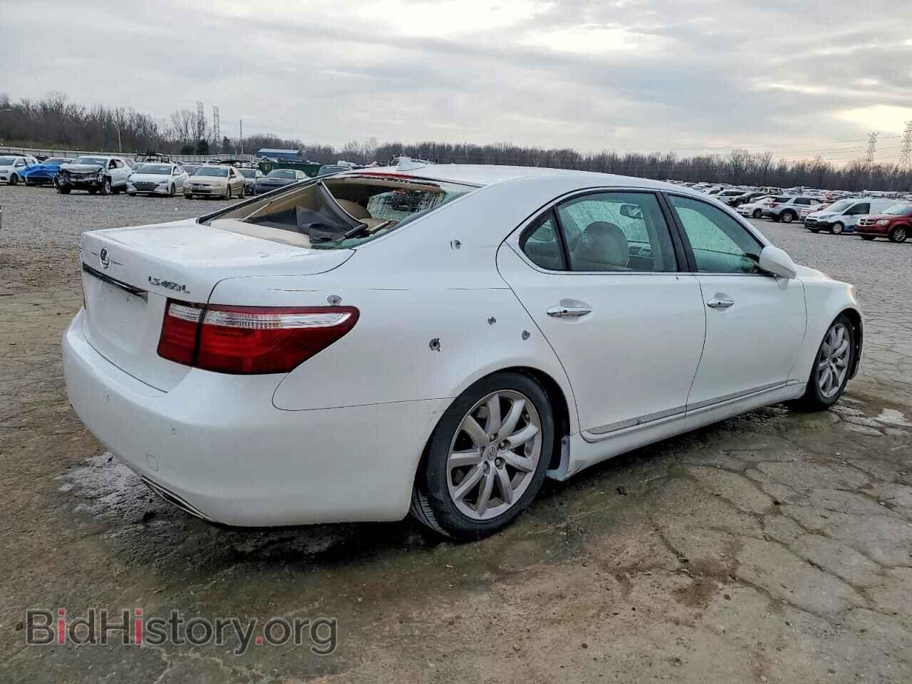 2007 LEXUS LS460 - VIN: JTHGL46F275013417 - Фото 3