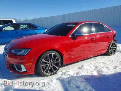 2019 Audi S4/RS4 Prestige, красный — VIN WAUC4AF46KA007028, Copart