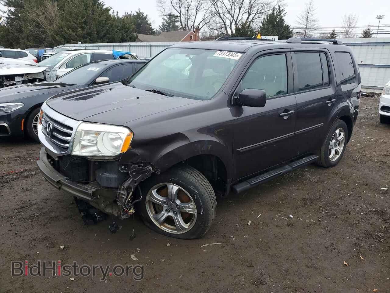 Фотография 5FNYF4H55FB048399 - HONDA PILOT 2015