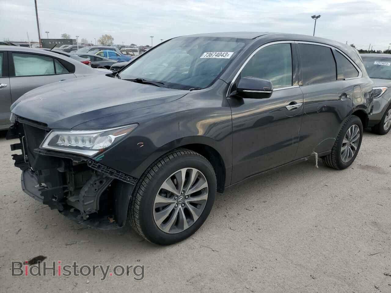 Photo 5FRYD4H47EB034255 - ACURA MDX 2014