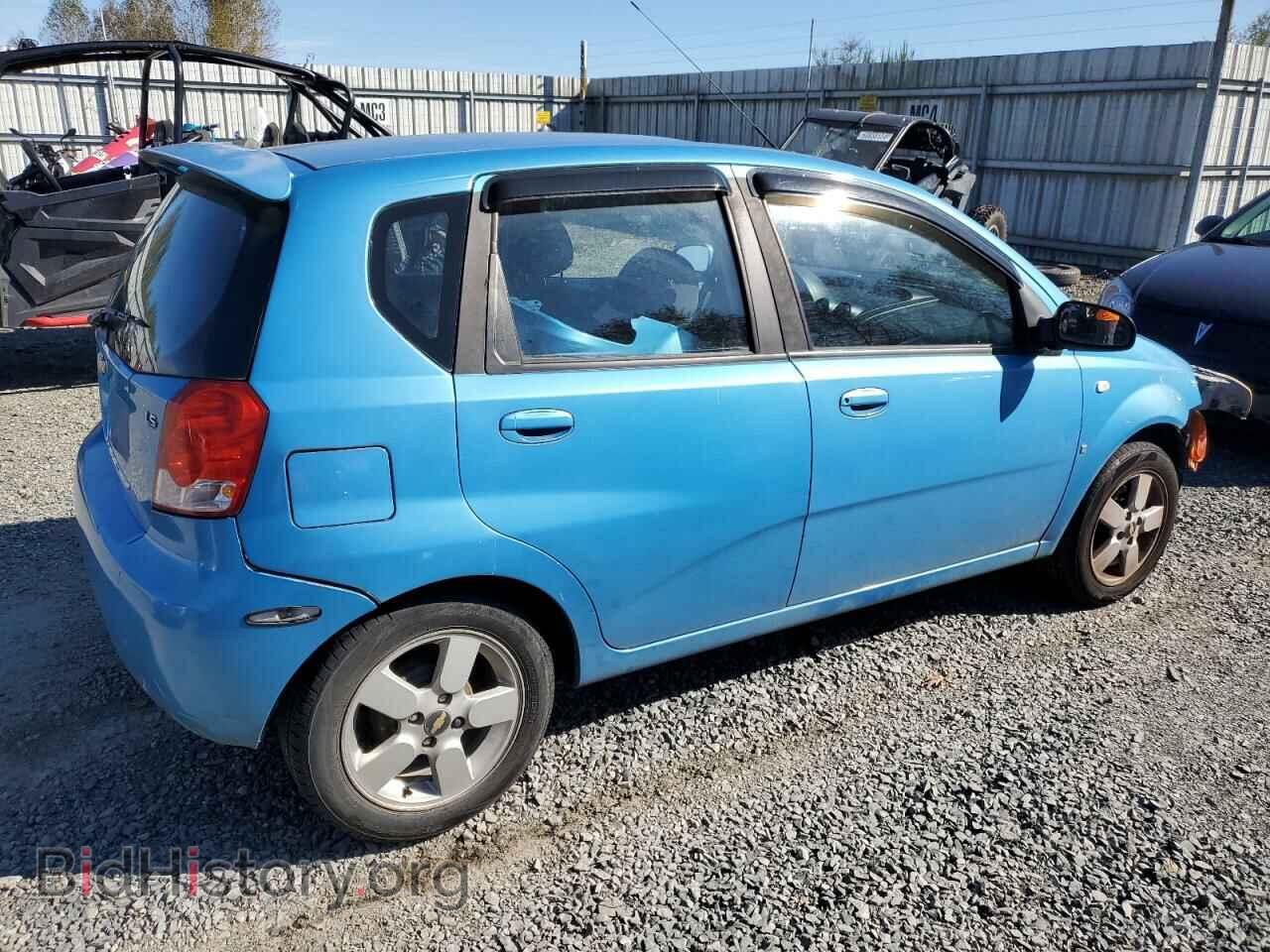 2007 CHEVROLET AVEO - VIN: KL1TD66617B770875 - Фото 3