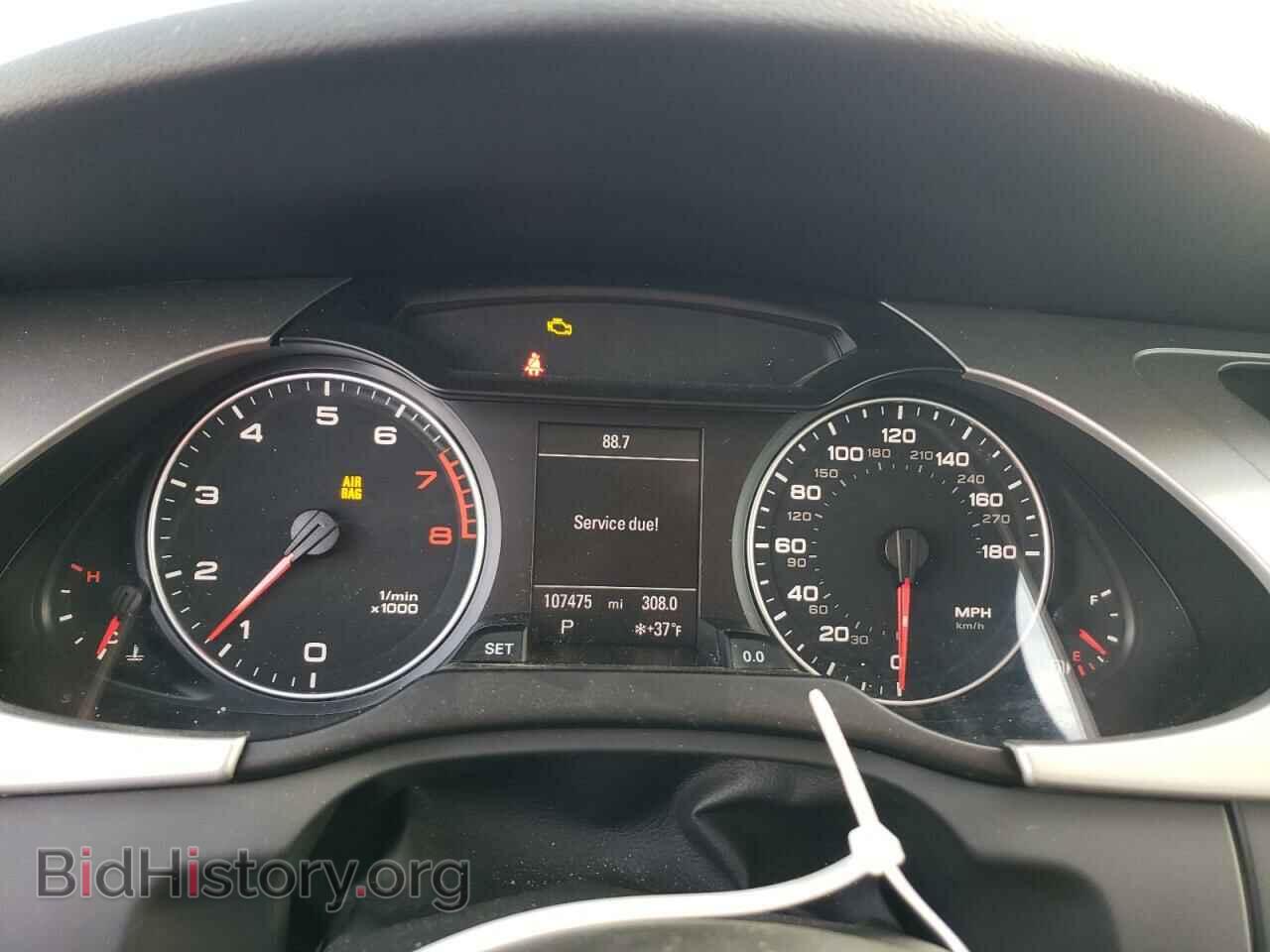 2012 AUDI A4 - VIN: WAUFFAFL6CN004784 - Фото 9