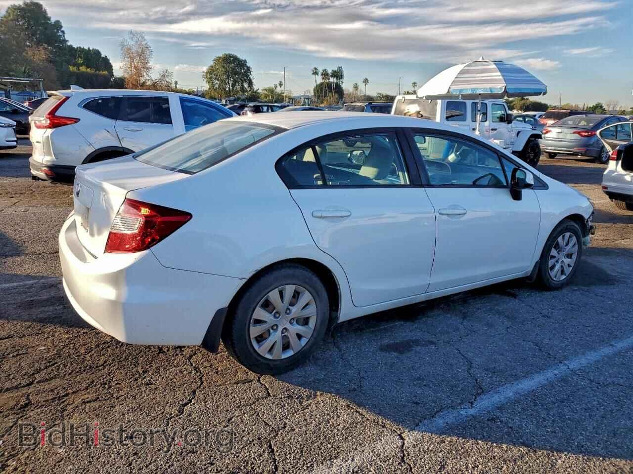 2012 HONDA CIVIC - VIN: 19XFB2F56CE300933 - Фото 3