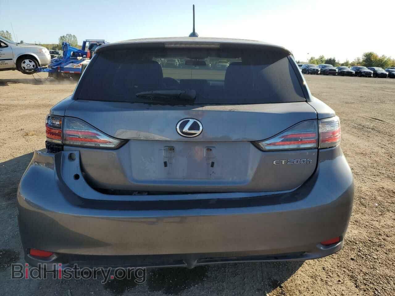 2012 LEXUS CT 200 - VIN: JTHKD5BH5C2072476 - Фото 6