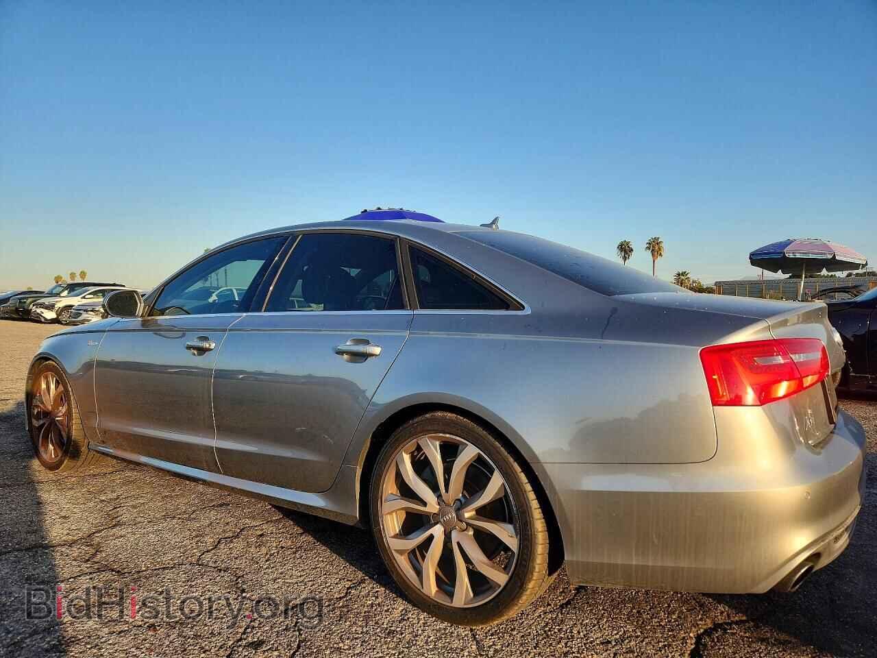 2013 AUDI A6 - VIN: WAUHGAFC9DN083455 - Фото 2