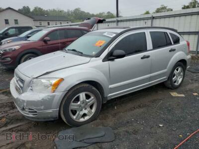 2007 Dodge CALIBER SXT, silver — VIN 1B3HB48B97D508286, Copart