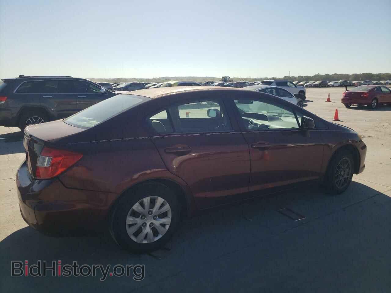 2012 HONDA CIVIC - VIN: 19XFB2F53CE103878 - Фото 3