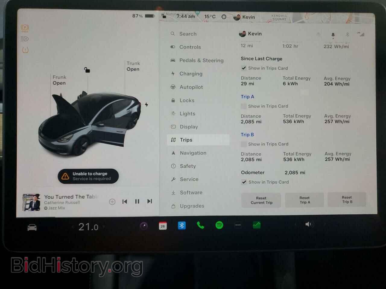 2023 TESLA MODEL 3 - VIN: 5YJ3E1EA9PF612988 - Фото 9