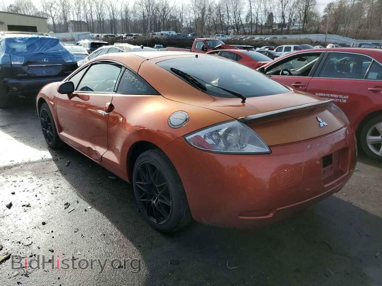 2007 MITSUBISHI ECLIPSE - VIN: 4A3AK24F17E010846 - Фото 2