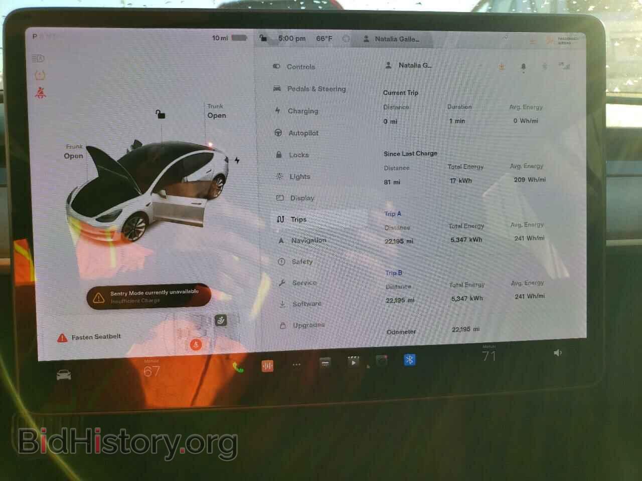 2021 TESLA MODEL 3 - VIN: 5YJ3E1EA4MF850355 - Фото 9