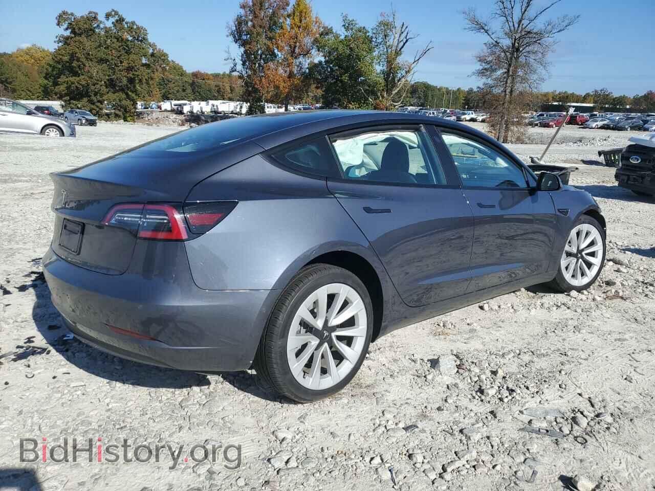 2022 TESLA MODEL 3 - VIN: 5YJ3E1EA1NF355161 - Фото 3