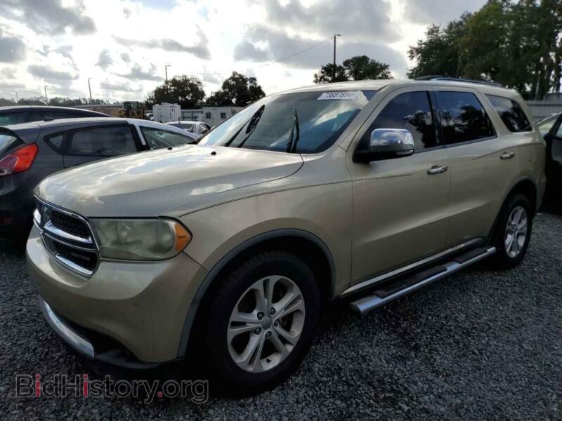 2012 Dodge DURANGO Crew (VIN 1C4RDHDG7CC180887) — photo 1 of 13, Copart, damage: water/flood