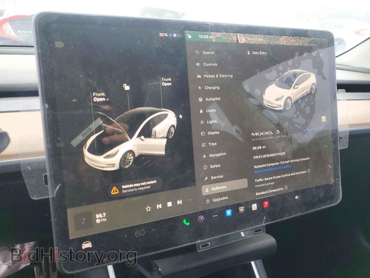2019 TESLA MODEL 3 - VIN: 5YJ3E1EA8KF474238 - Photo 9