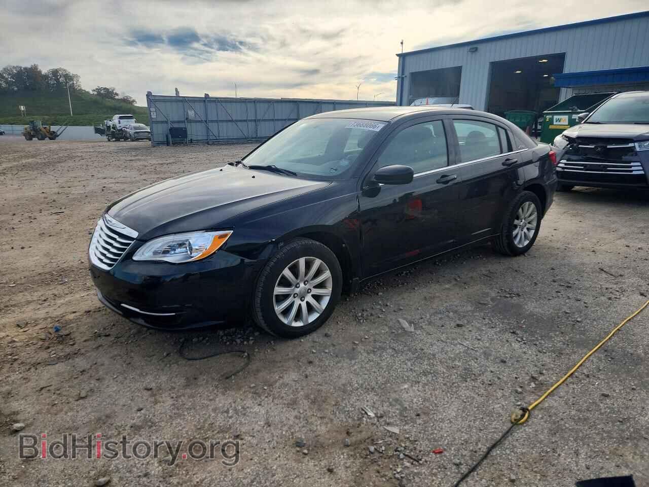 2012 Chrysler 200 Touring (VIN 1C3CCBBBXCN130653) — photo 1 of 12, Copart, damage: front end