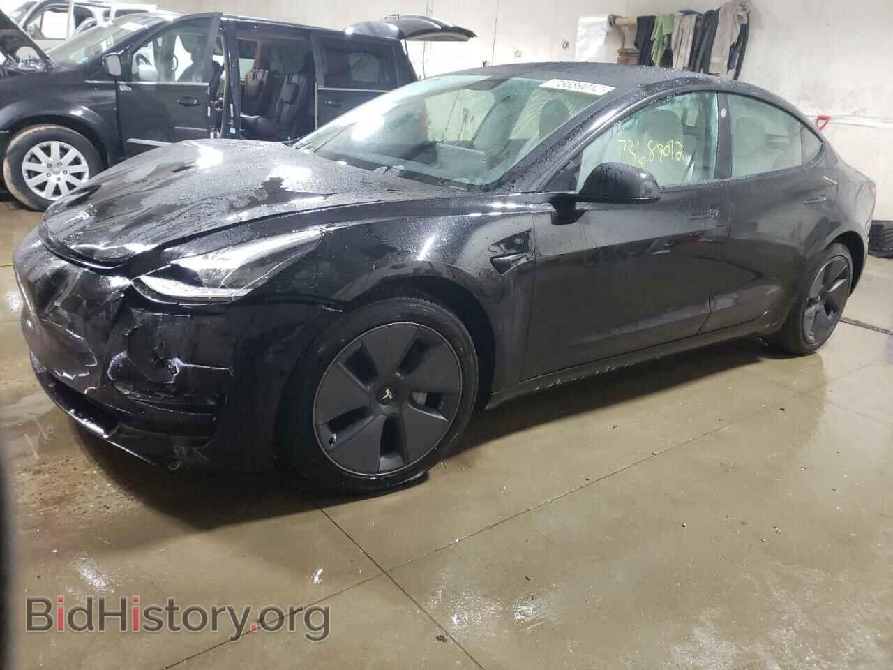 Photo 5YJ3E1EB4MF858481 - TESLA MODEL 3 2021