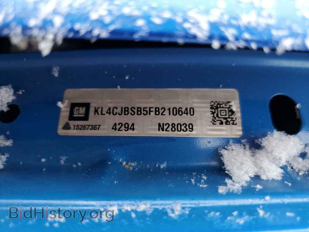 2015 BUICK ENCORE - VIN: KL4CJBSB5FB210640 - Фото 13