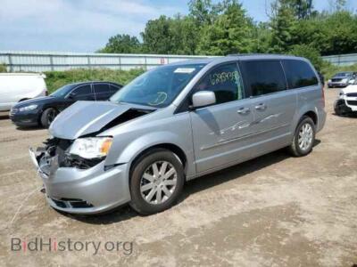 2014 Chrysler MINIVAN Town & COU, gray — VIN 2C4RC1BG9ER112100, Copart
