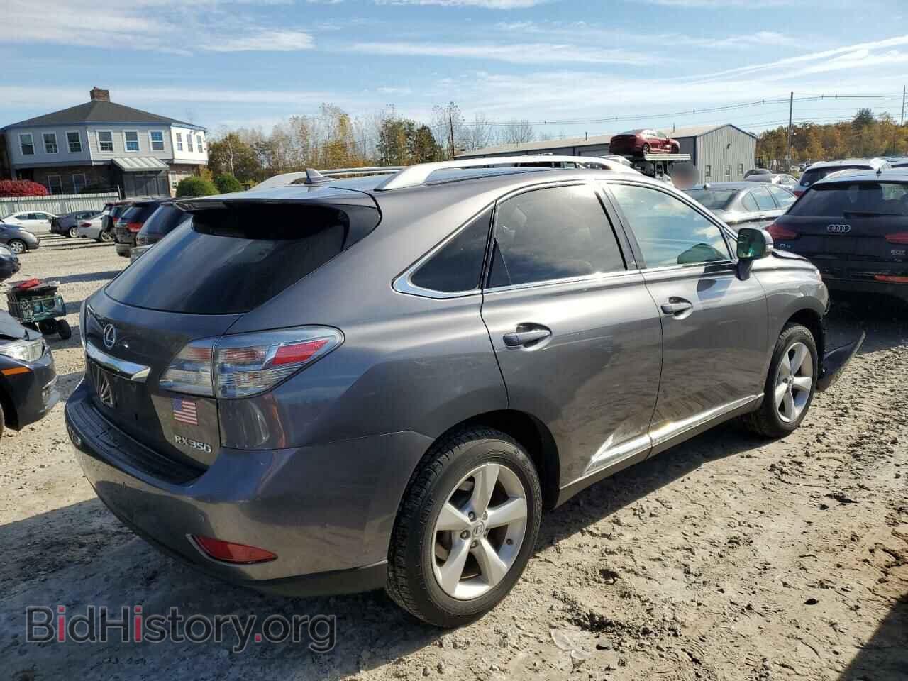 2012 LEXUS RX350 - VIN: 2T2BK1BA3CC141536 - Фото 3