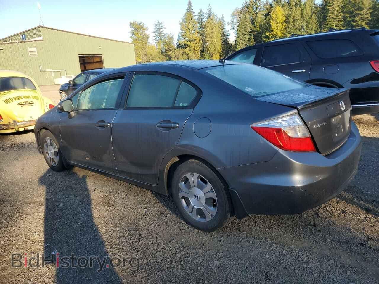2012 HONDA CIVIC - VIN: JHMFB4F23CS004345 - Photo 2
