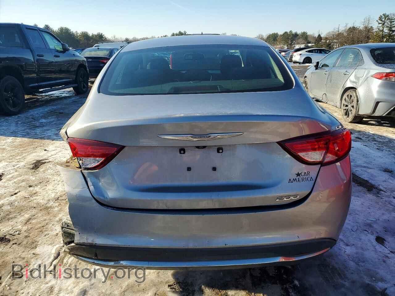 2016 CHRYSLER 200 - VIN: 1C3CCCAB1GN169256 - Фото 6