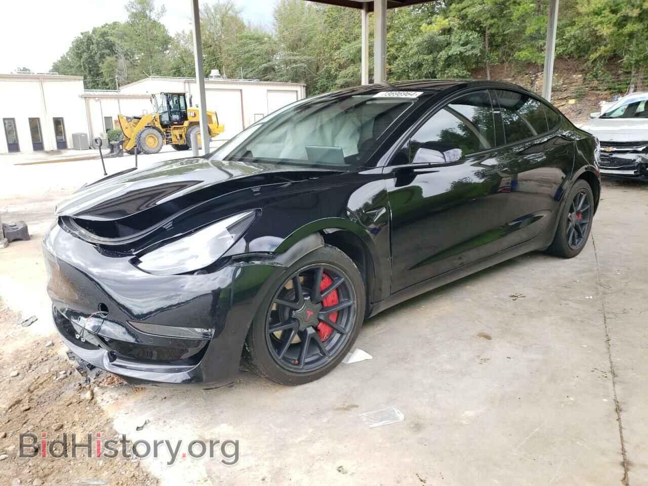 Photo 5YJ3E1EB8MF067399 - TESLA MODEL 3 2021