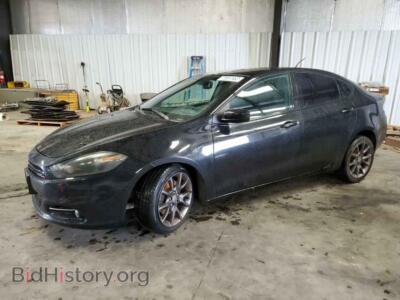 2016 Dodge DART Dart SXT, черный — VIN 1C3CDFBB7GD508587, Copart