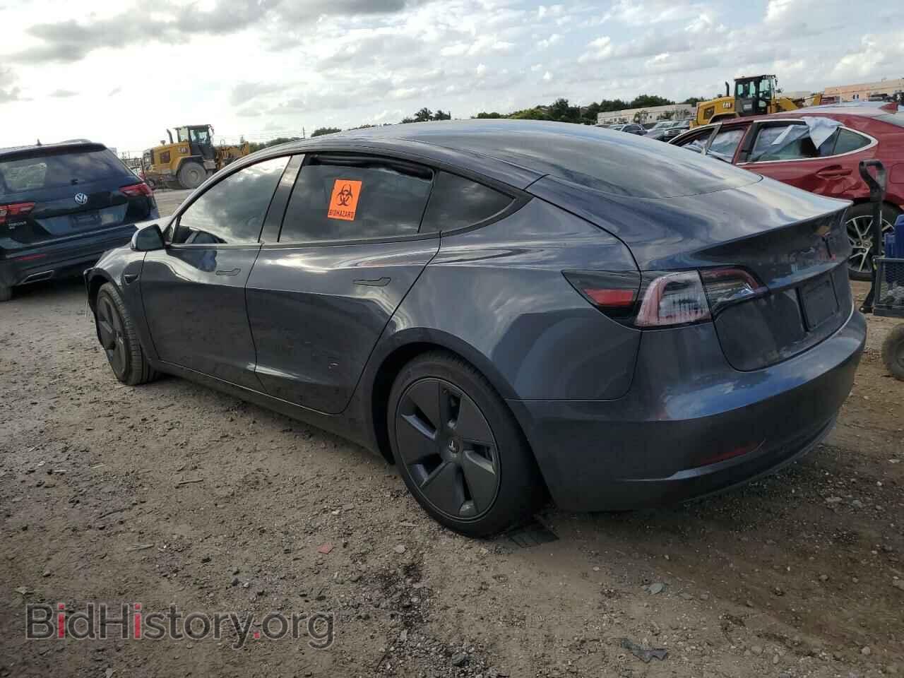 2021 TESLA MODEL 3 - VIN: 5YJ3E1EA5MF093837 - Фото 2