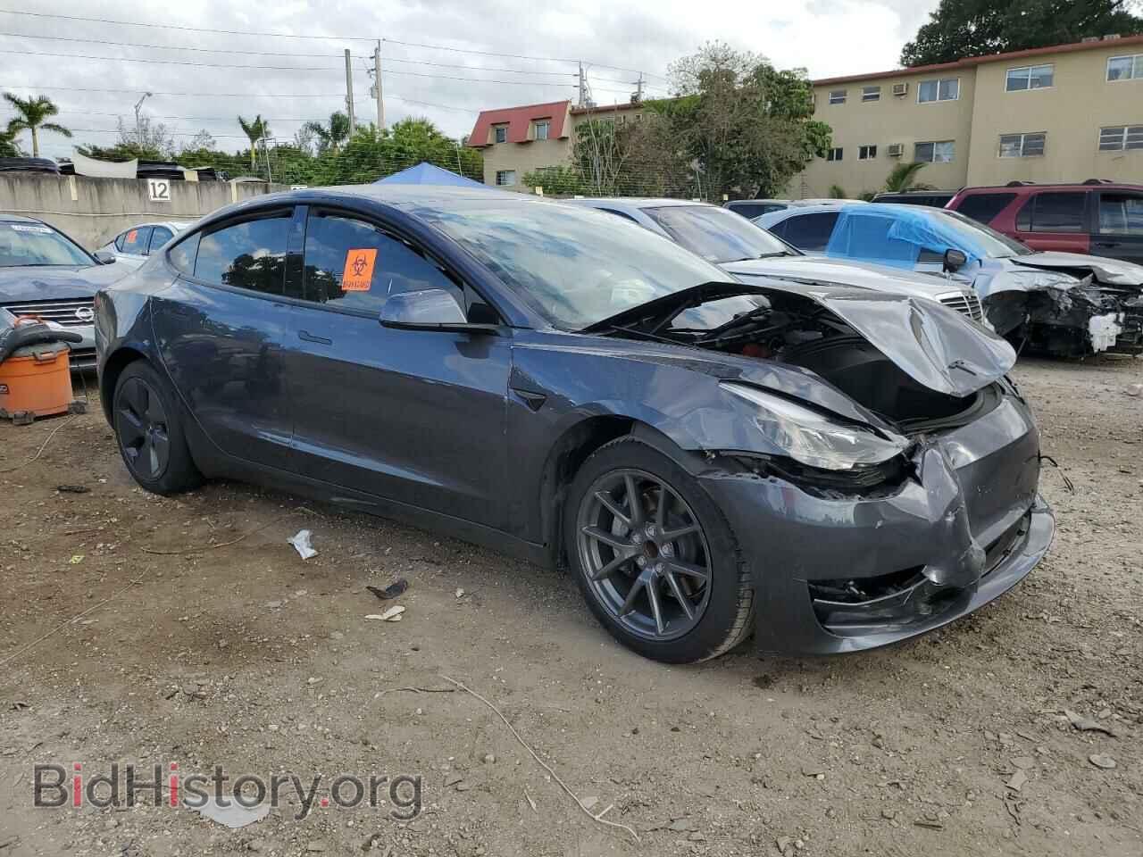 2021 TESLA MODEL 3 - VIN: 5YJ3E1EA5MF093837 - Фото 4